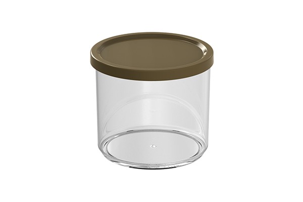 Inova Cylinder Box, 250 cc, Flat Lid