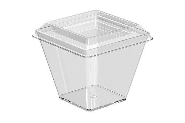 Bucket 200 cc, Flat Lid