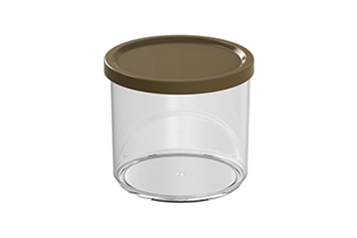 Inova Cylinder Box, 250 cc, Flat Lid