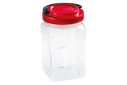 Square PET Jar, 1700 cc