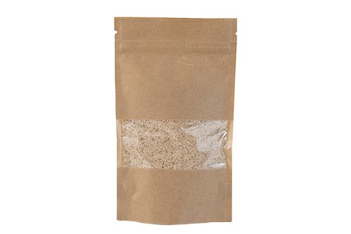 Doypack Kraft Bag (Large Window)